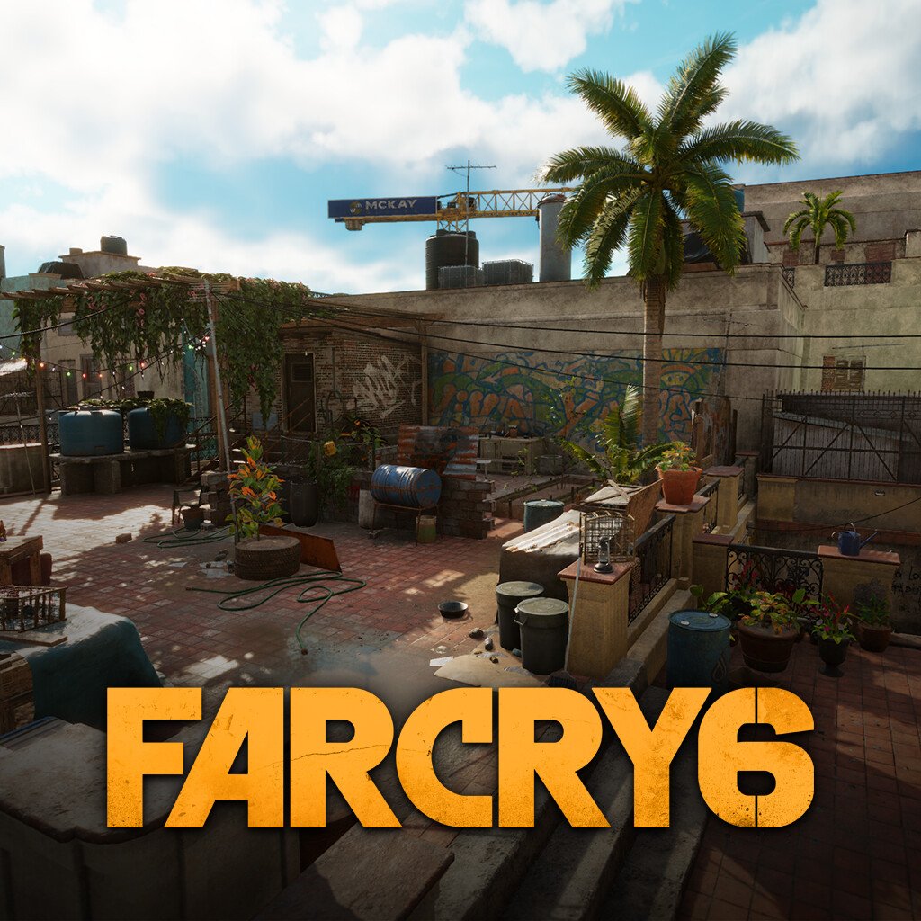 ArtStation Far Cry 6 Apartments & Rooftops