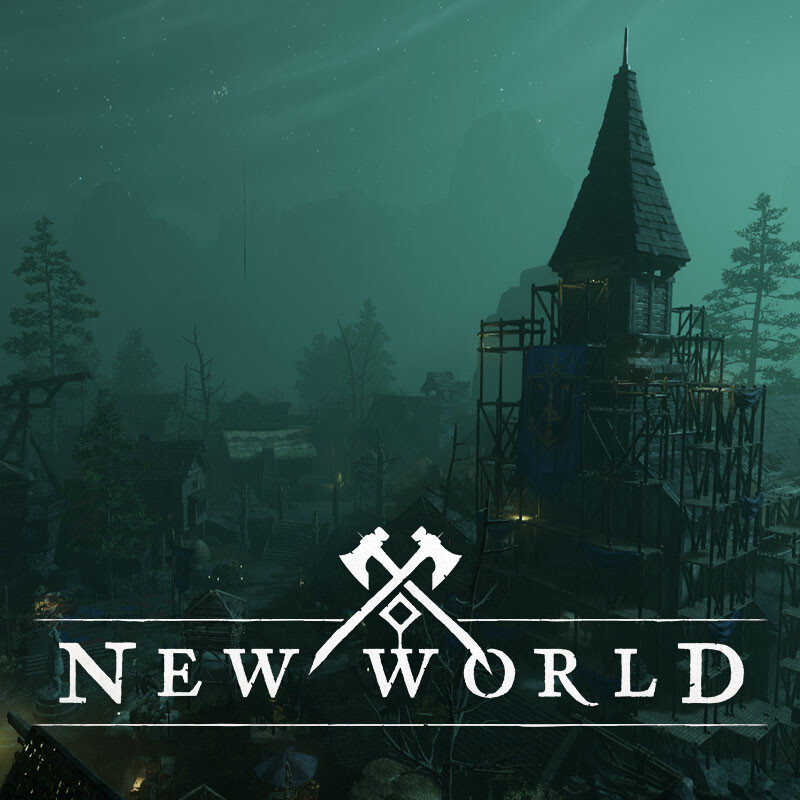 ArtStation Brightwood Hamlet New World