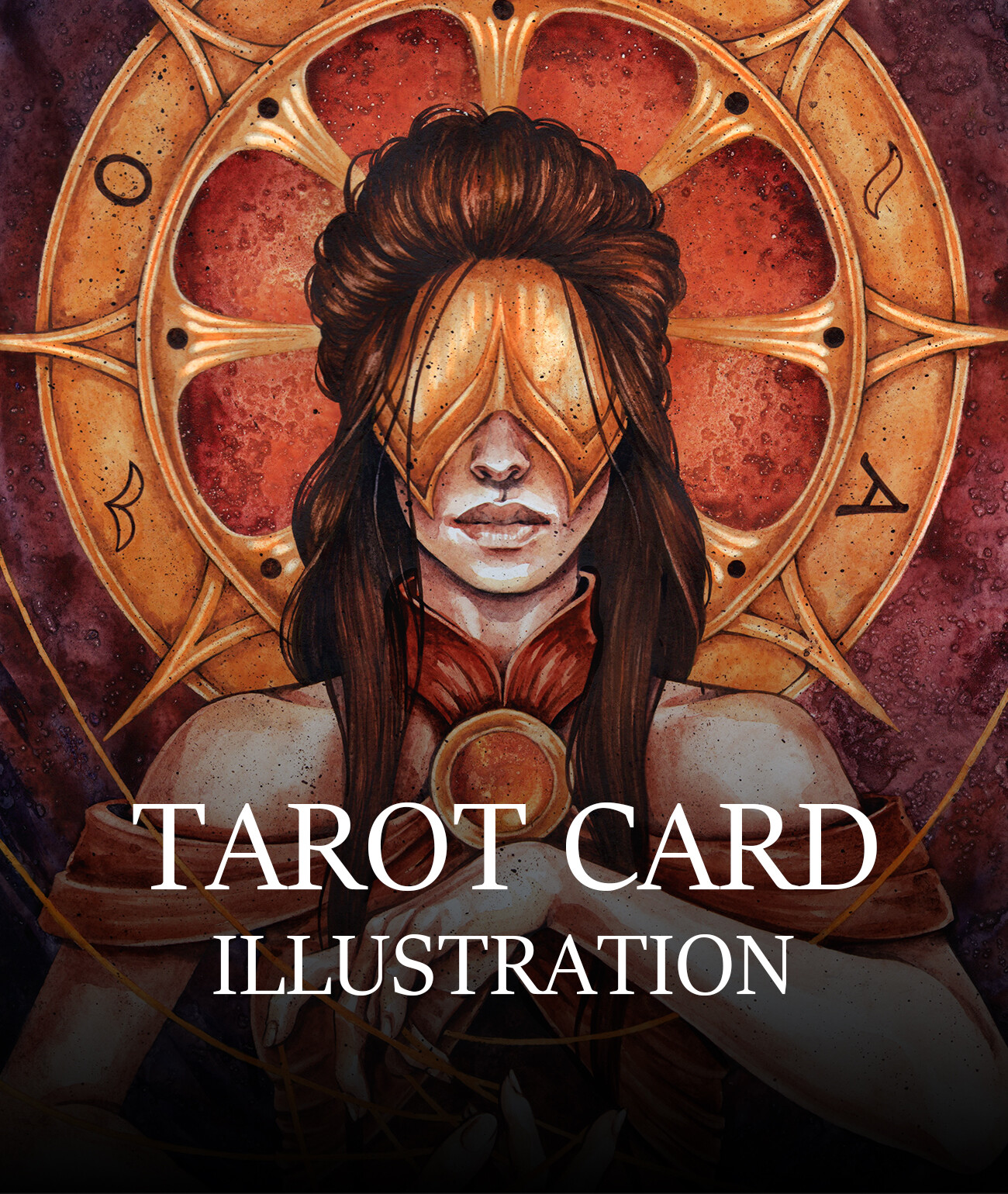 artstation-the-wheel-of-fortune-tarot-card-illustration