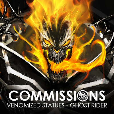Venomized Ghost Rider