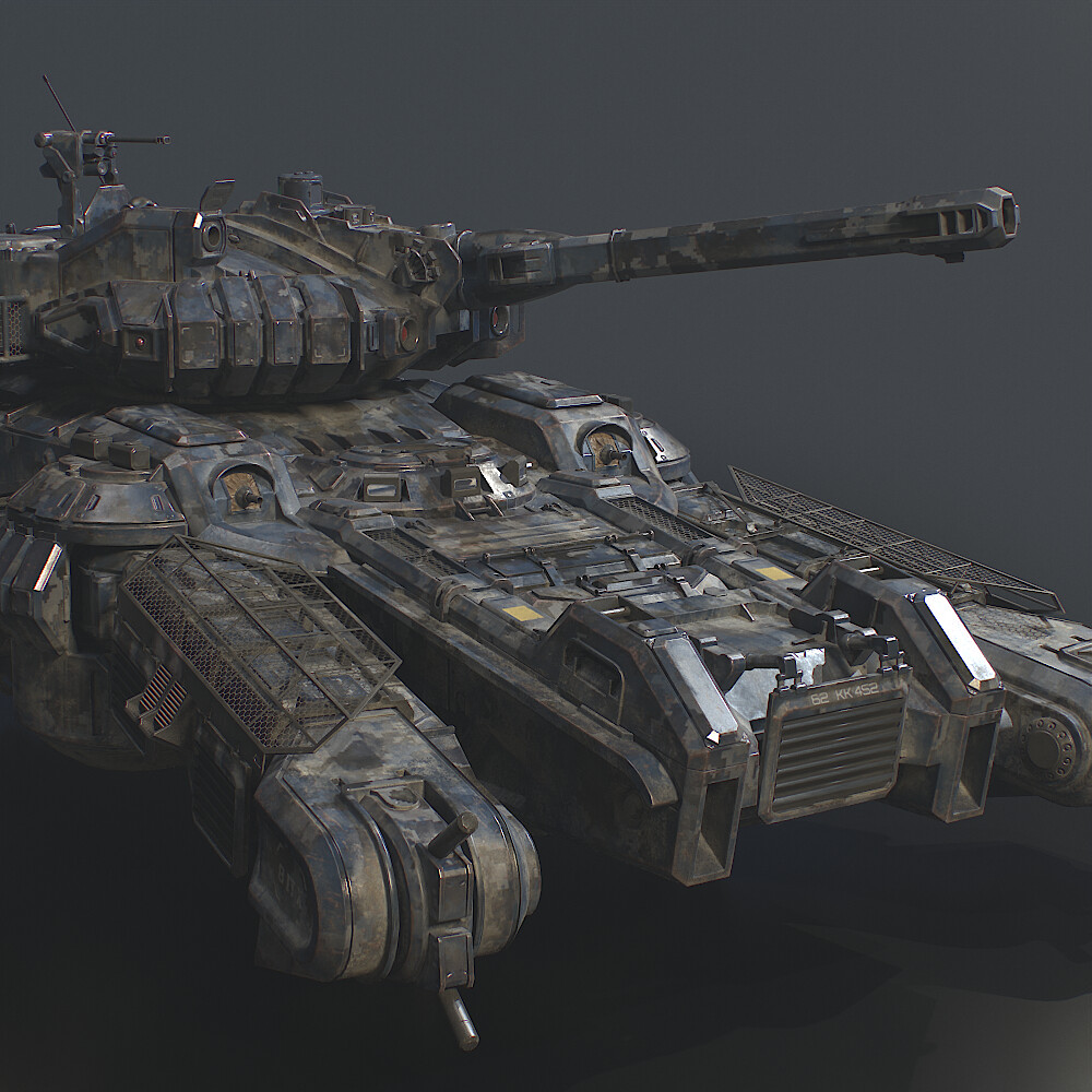 ArtStation - Hover tank T224 