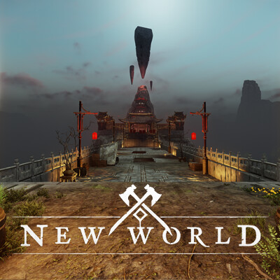 ArtStation - New World - North Palace Shrine