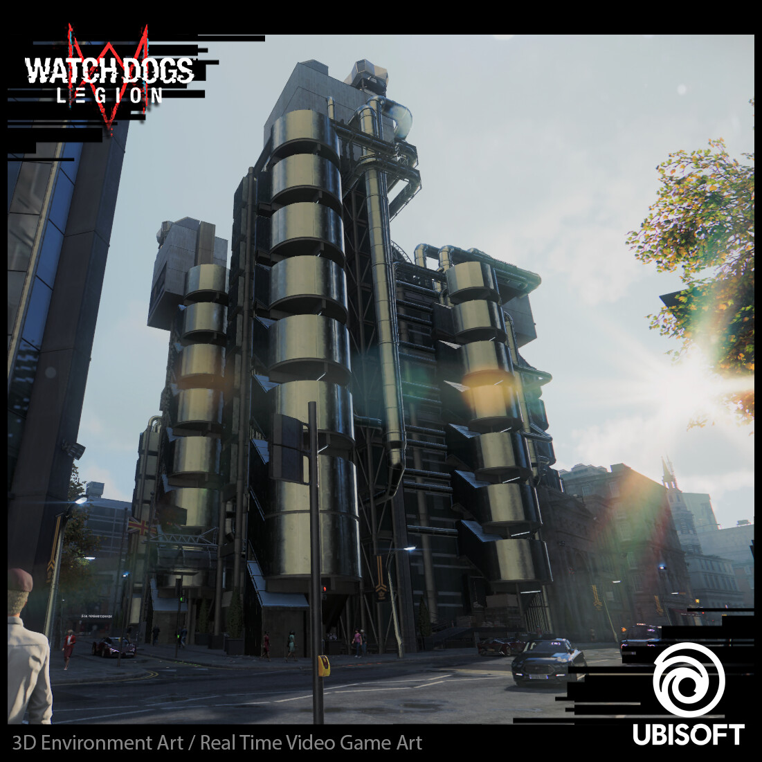 ArtStation - Watch Dogs: Legion - Bloodline UI design for the game