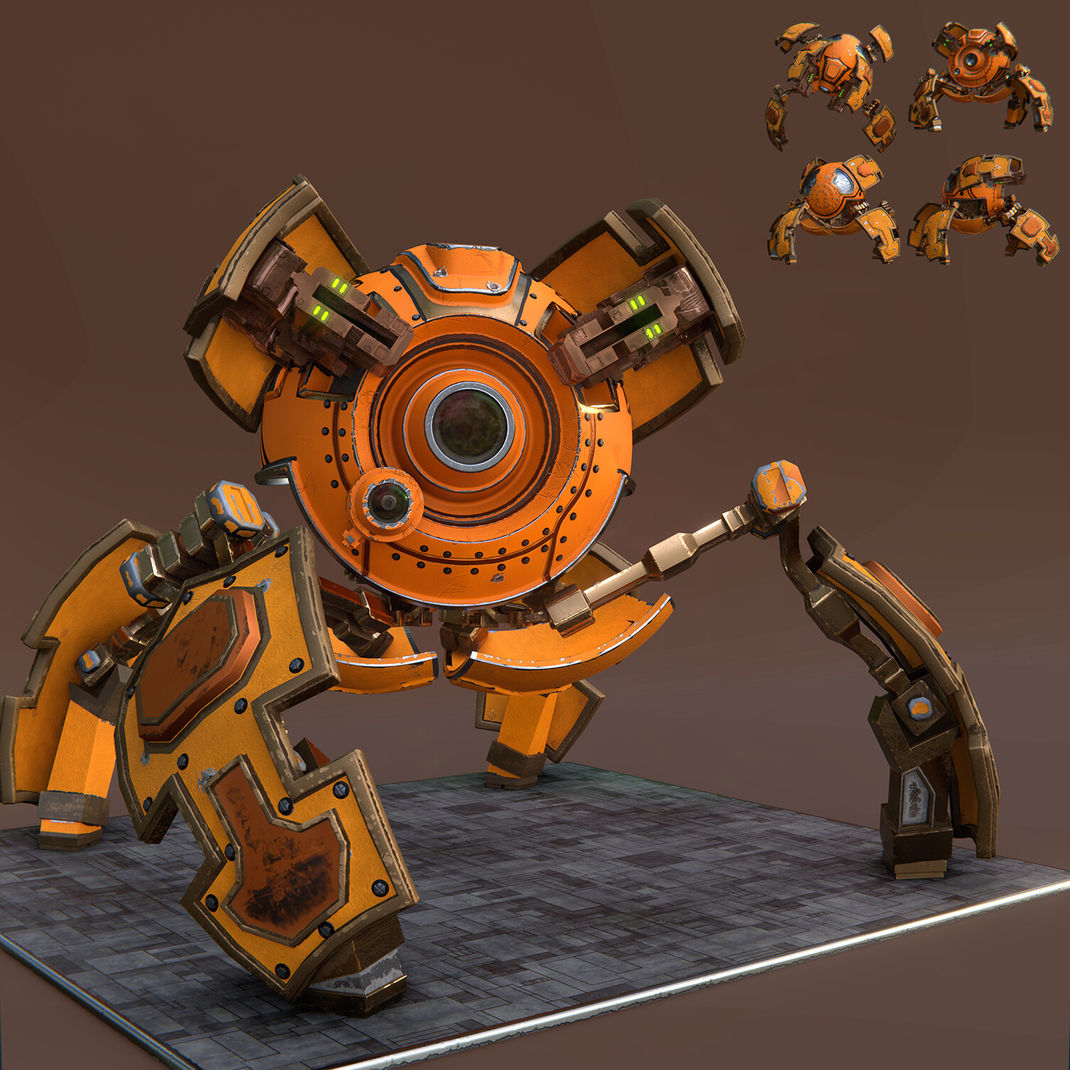 ArtStation ROBOT BALL (ANIMATION)