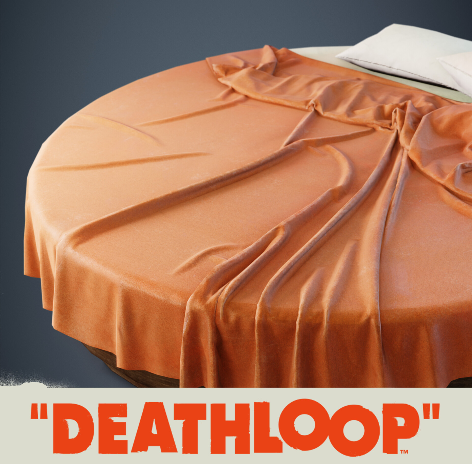 Round Bed: Deathloop Prop