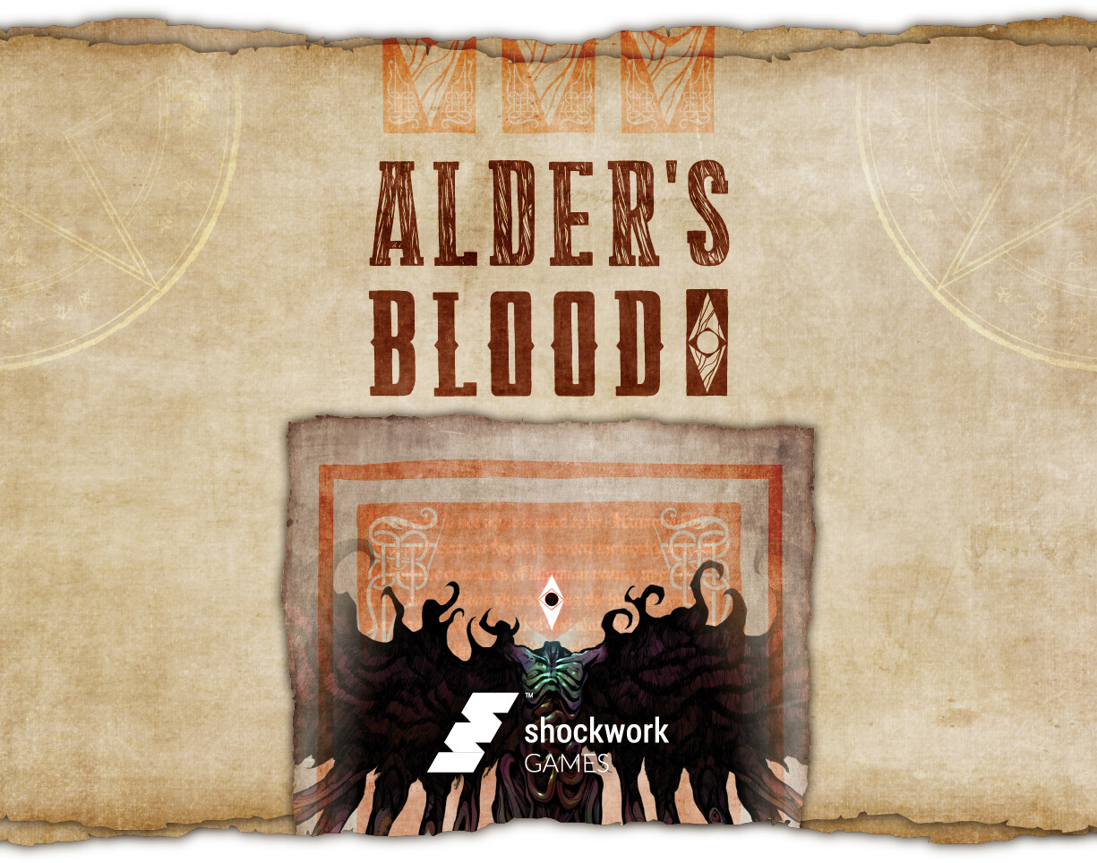 ArtStation - Alder's Blood RPG Game (Cards, Book & Branding)