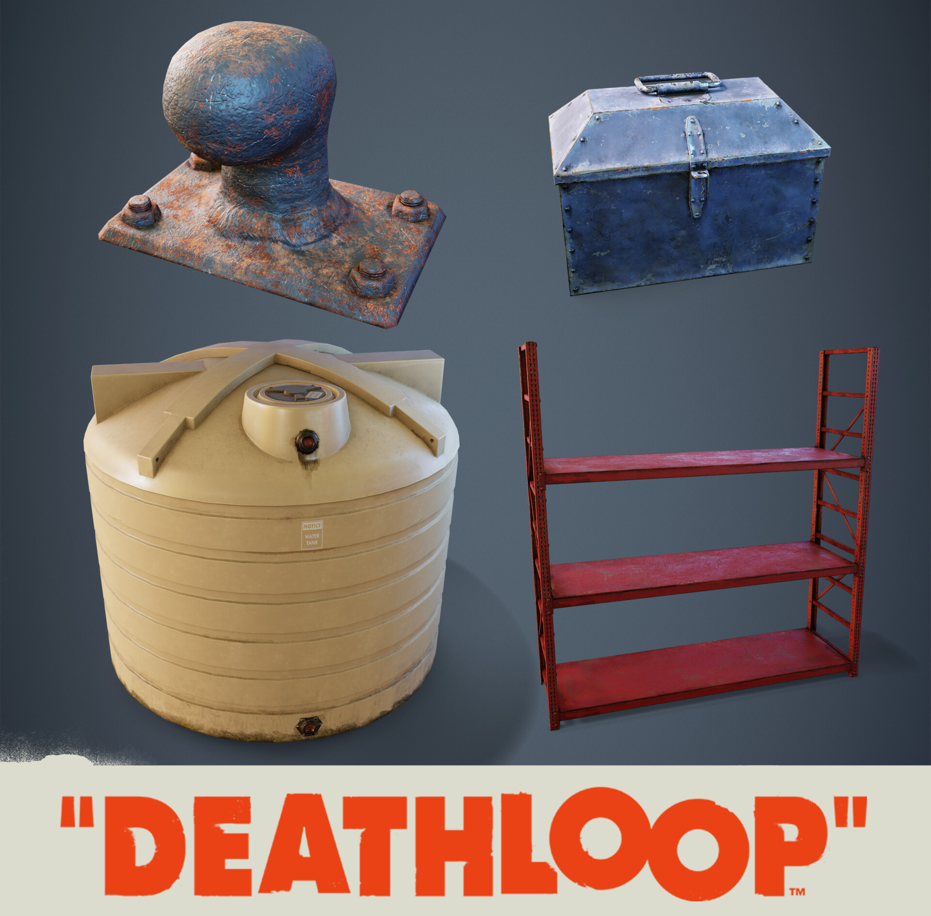 Industrial: Deathloop Props