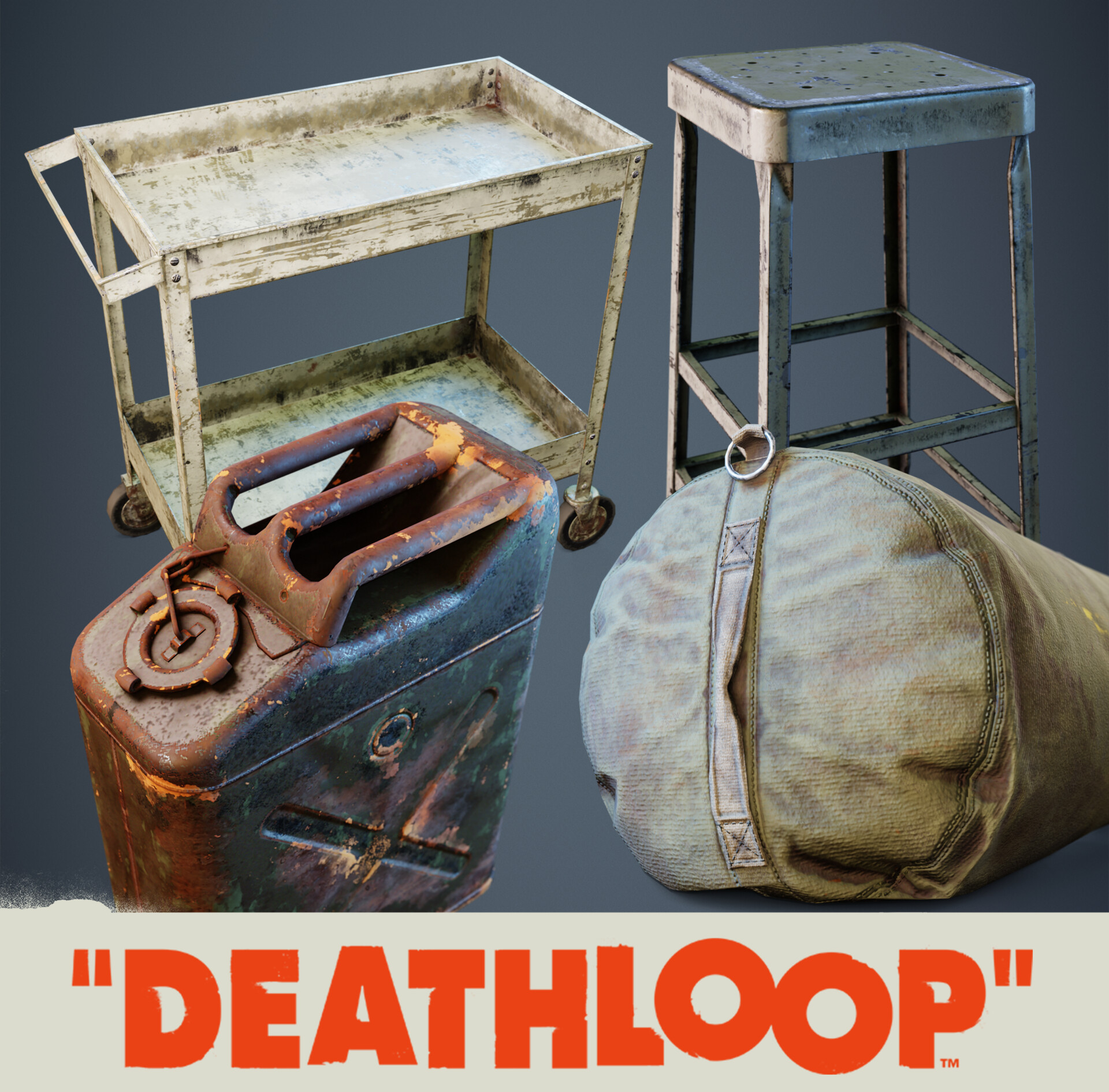 Military: Deathloop Props