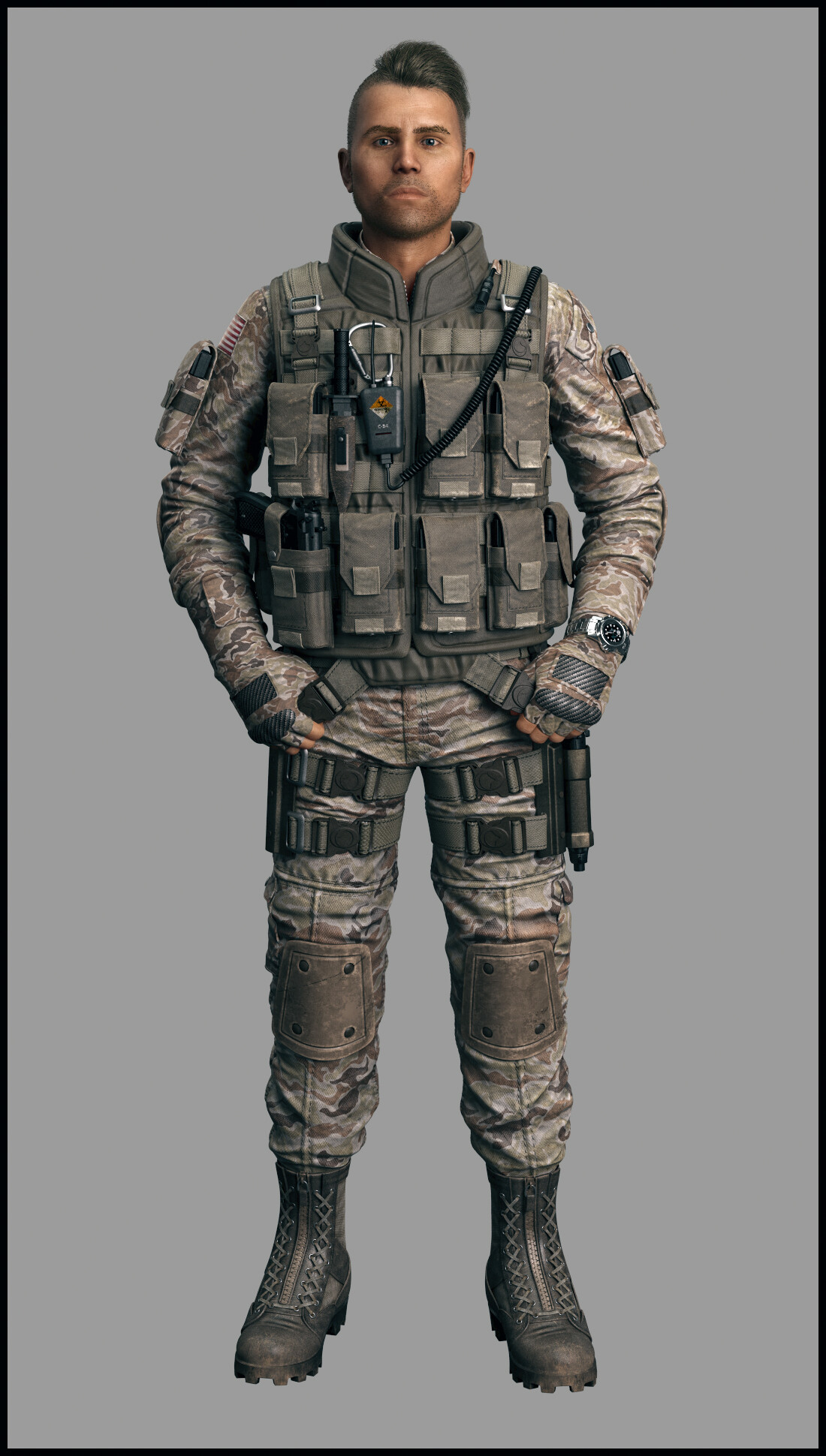 ArtStation - Solider