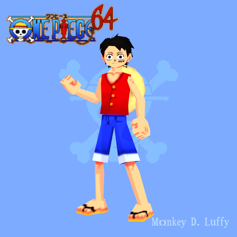 Artstation Monkey D Luffy One Piece 64