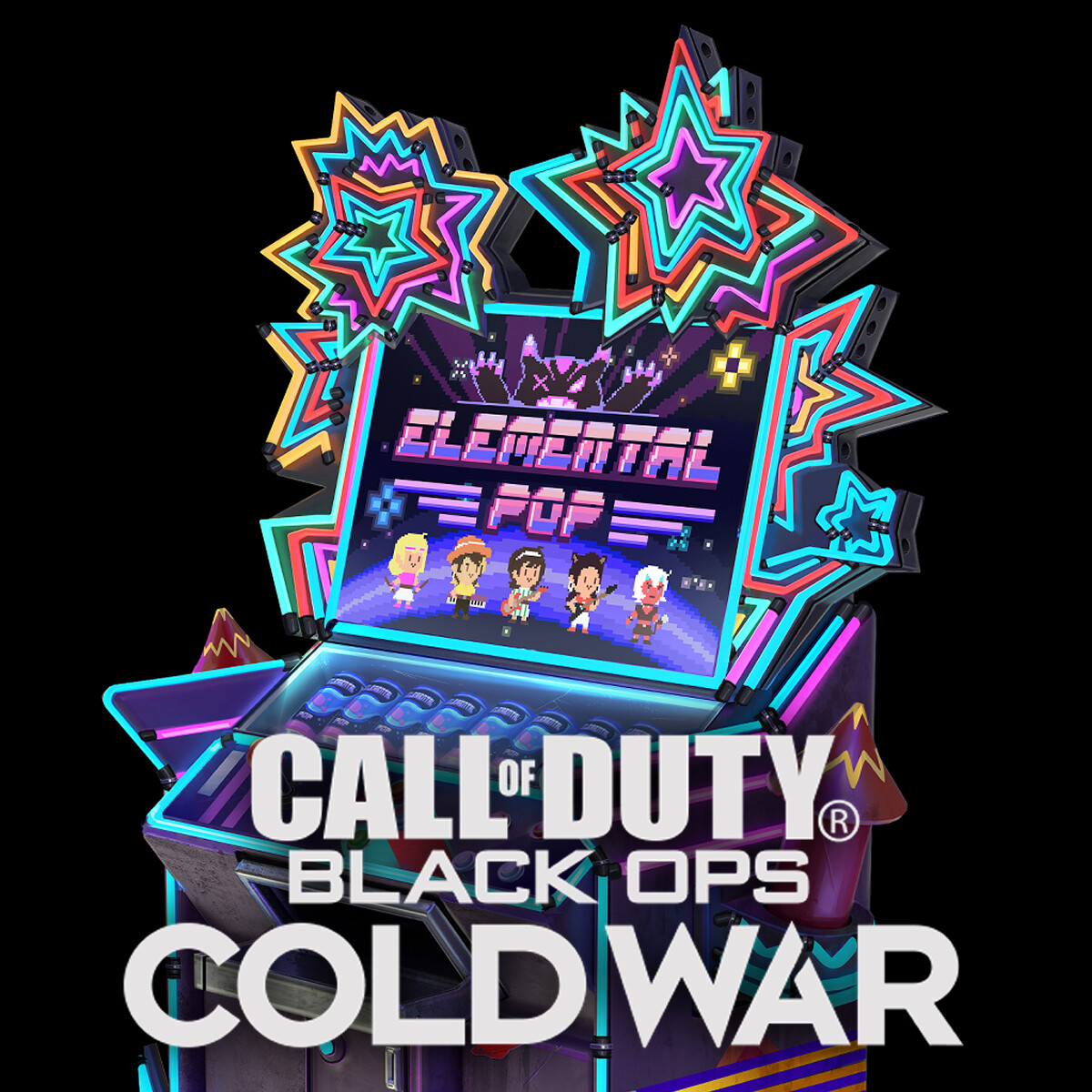 ArtStation - Call of Duty: Black Ops Cold War // Elemental Pop Perk Machine