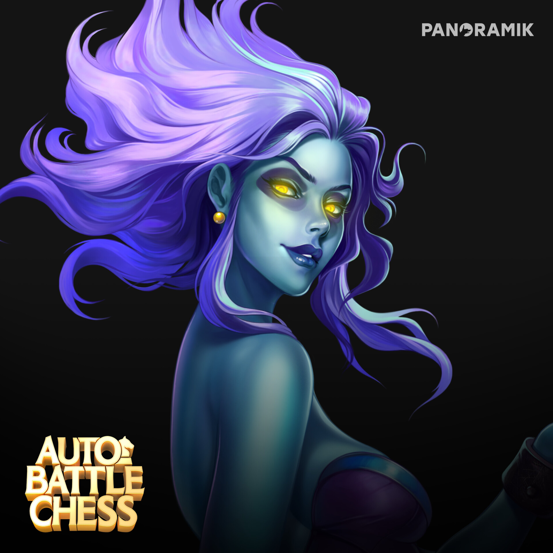 ArtStation - Auto Brawl Chess: Ghost Girl