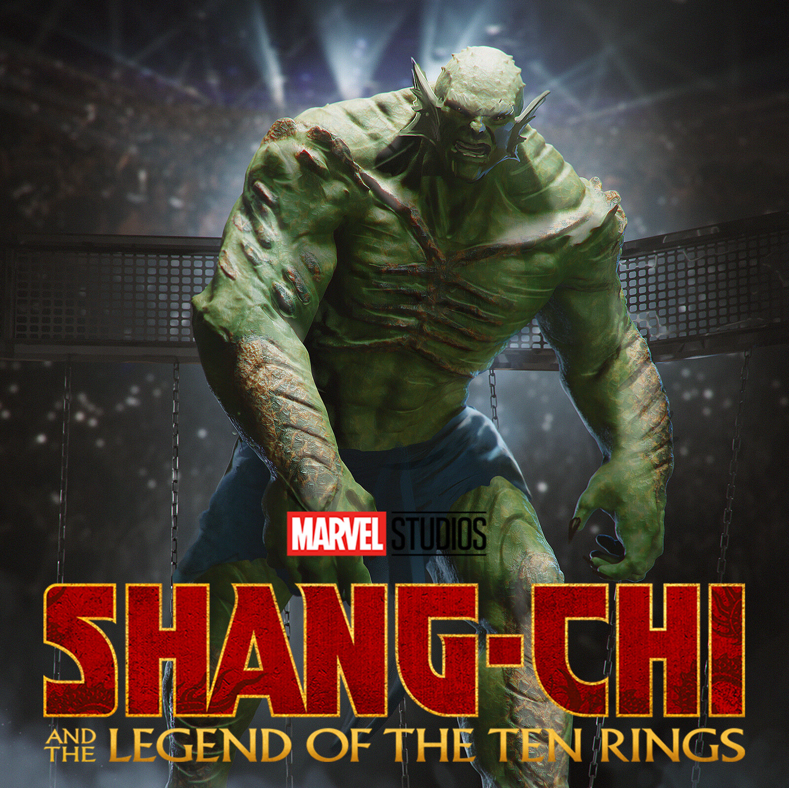 ArtStation - Shang Chi: Abomination and Quilin design