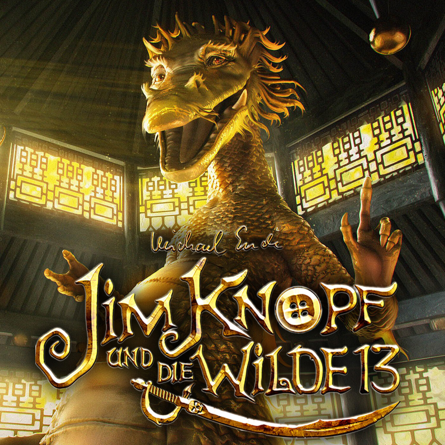 Bebrillter Drache Bei Jim Knopf Frau ArtStation - Jim Knopf und die Wilde 13 - Golden Dragon