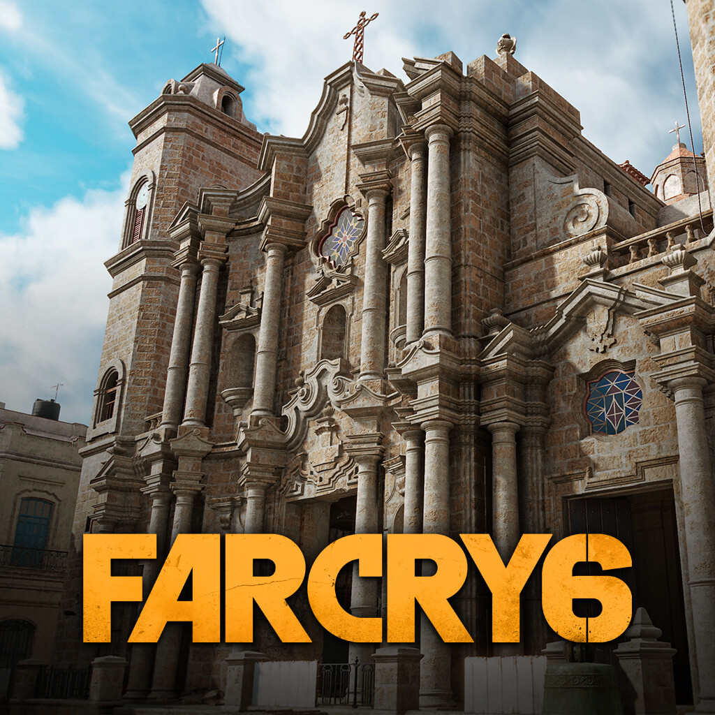 Kathedrale La Divinidad Far Cry 6 ArtStation - Far Cry 6: La Divinidad Cathedral