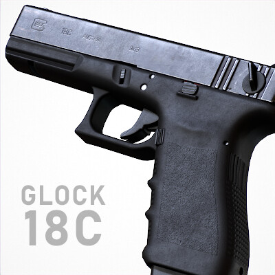 ArtStation - Glock 18C