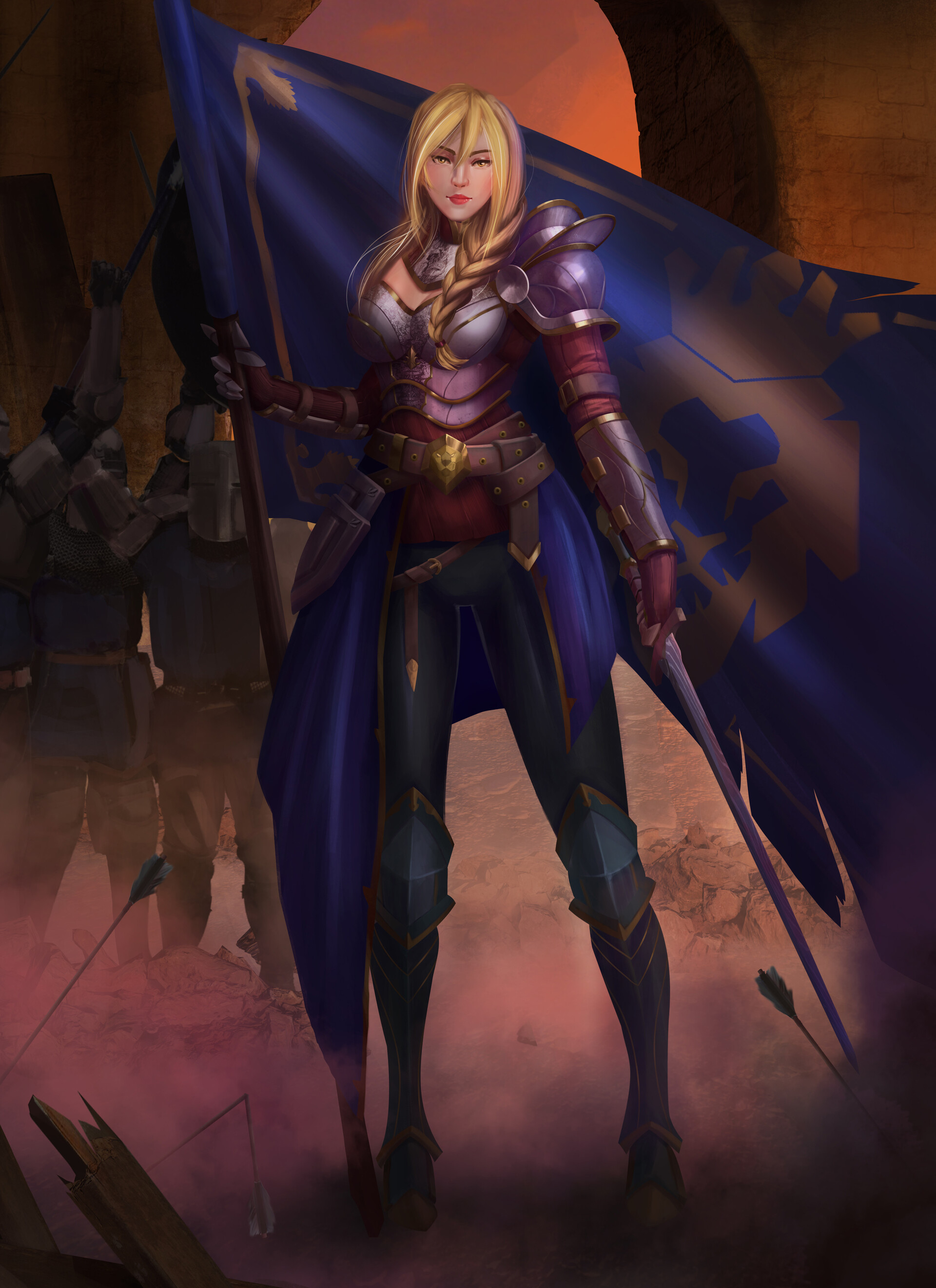 ArtStation Arthuria The Crownless Queen