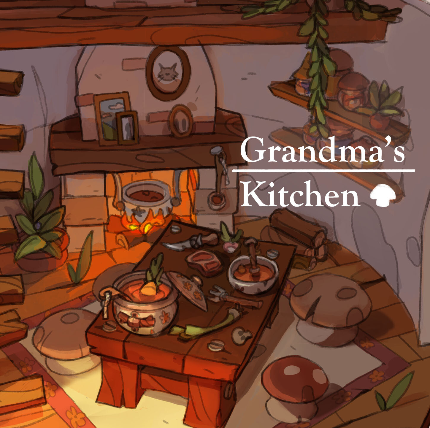 ArtStation - THe Grandma'S Kitchen