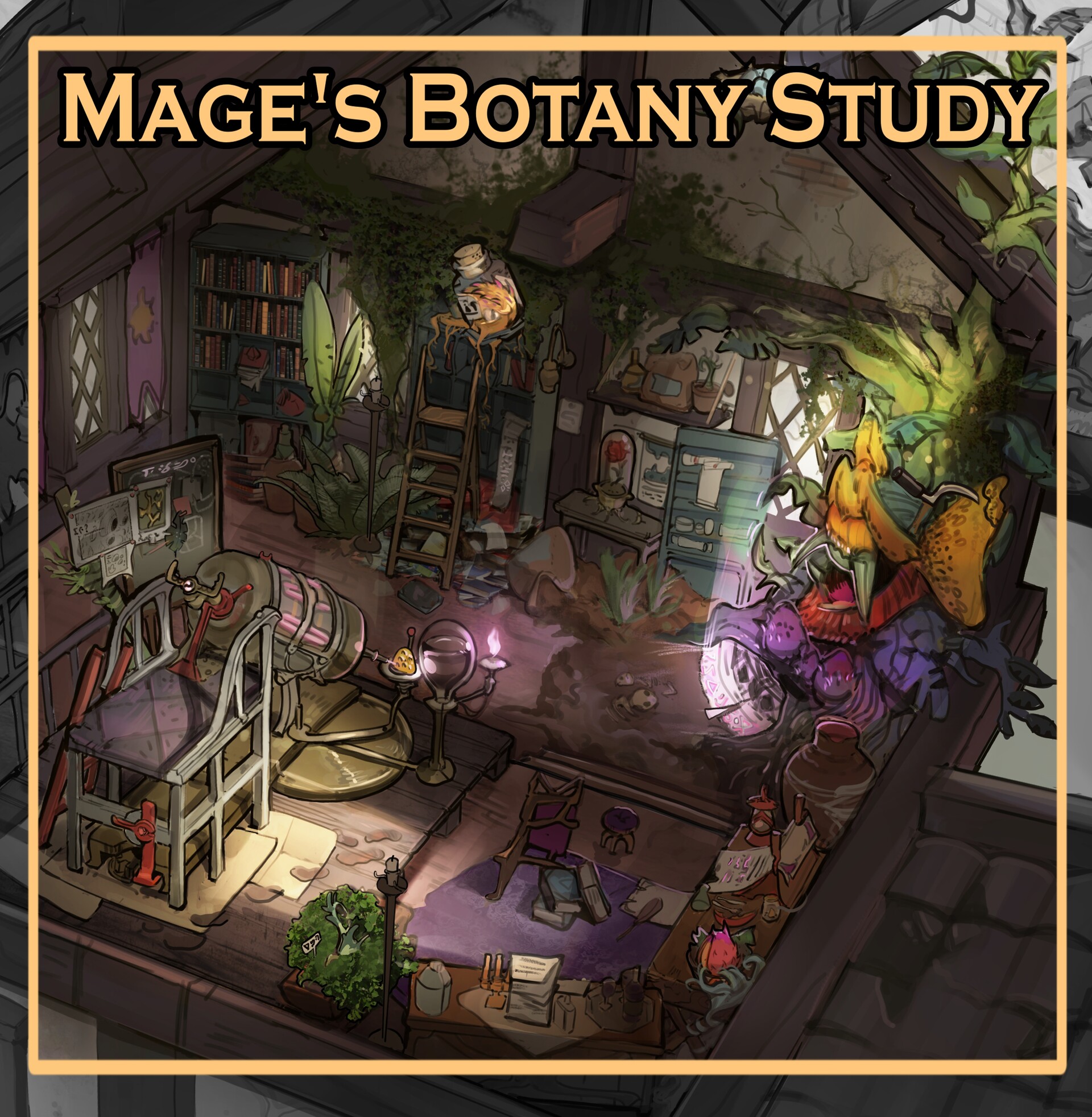 Artstation Mages Botany Study