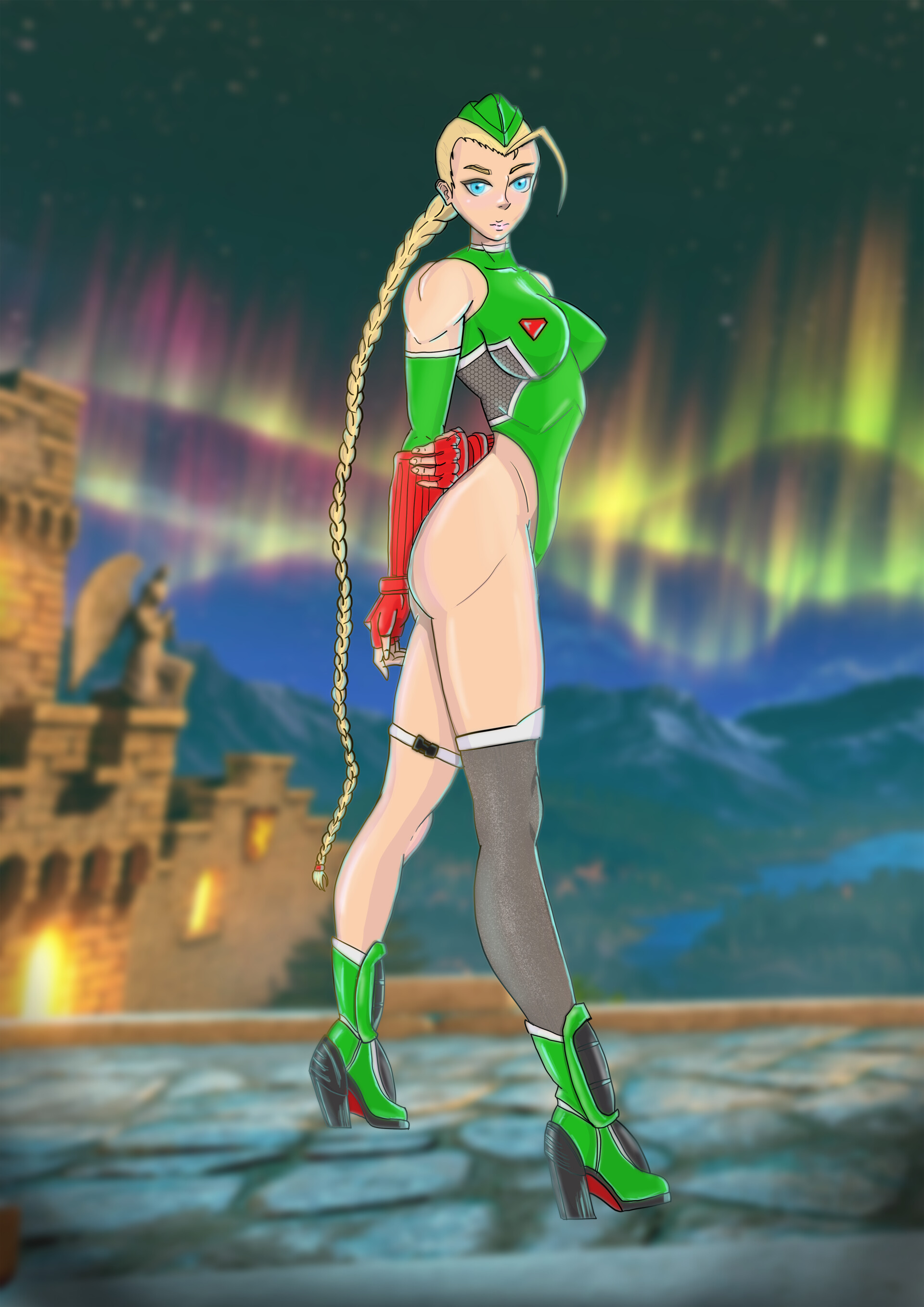 ArtStation - Street Fighter 5 Cammy Story Costume *COMMISSION*