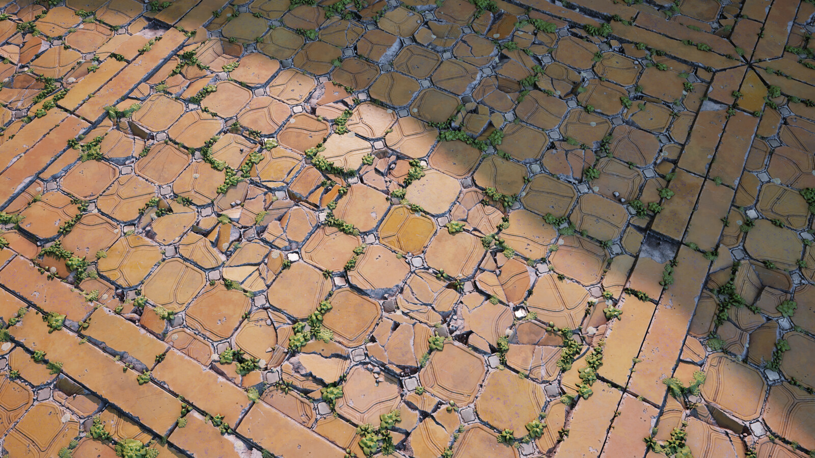 Foundation brother Dusk's tile work before he powdered (fan art)