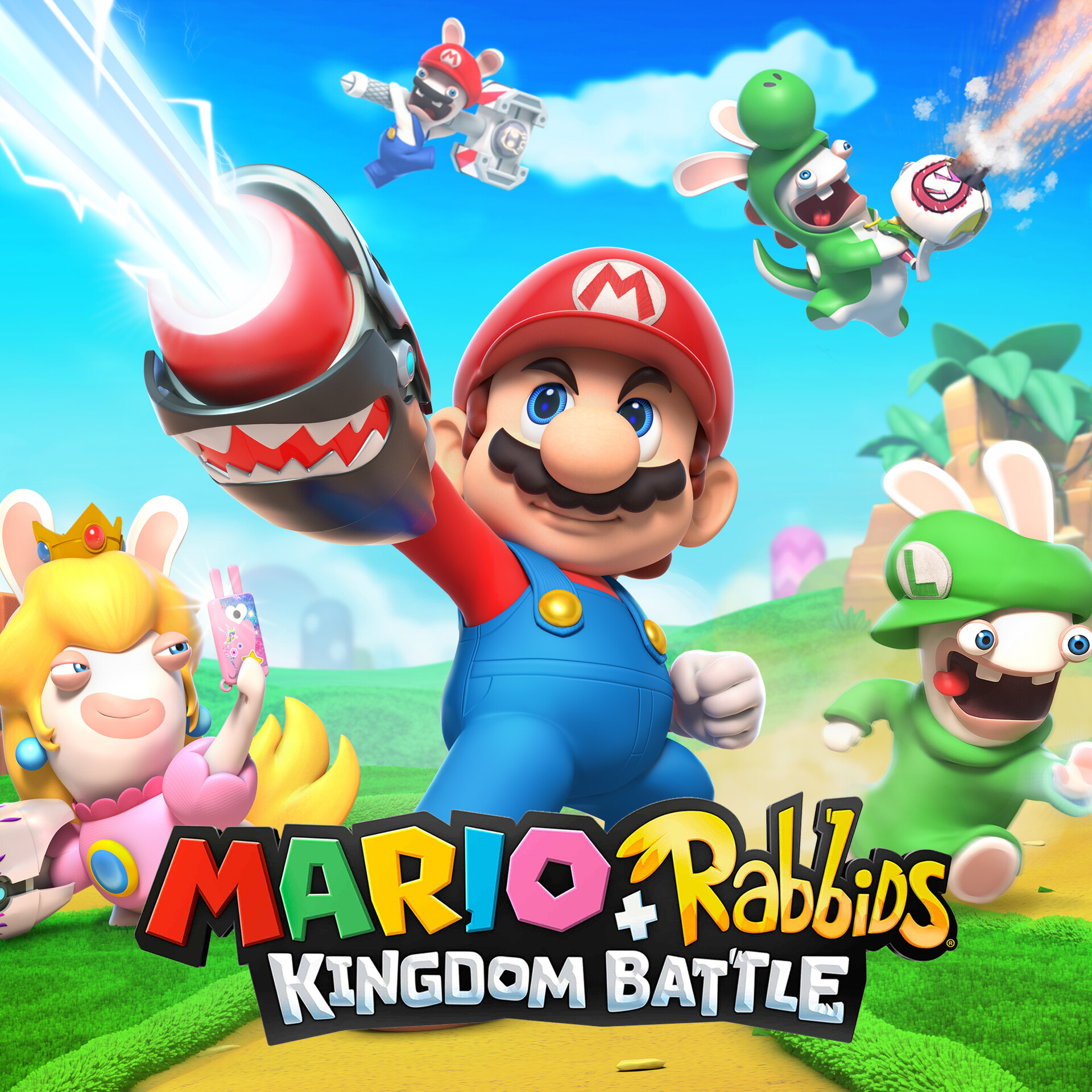 ArtStation - Mario + Rabbids Kingdom Battle Key Art