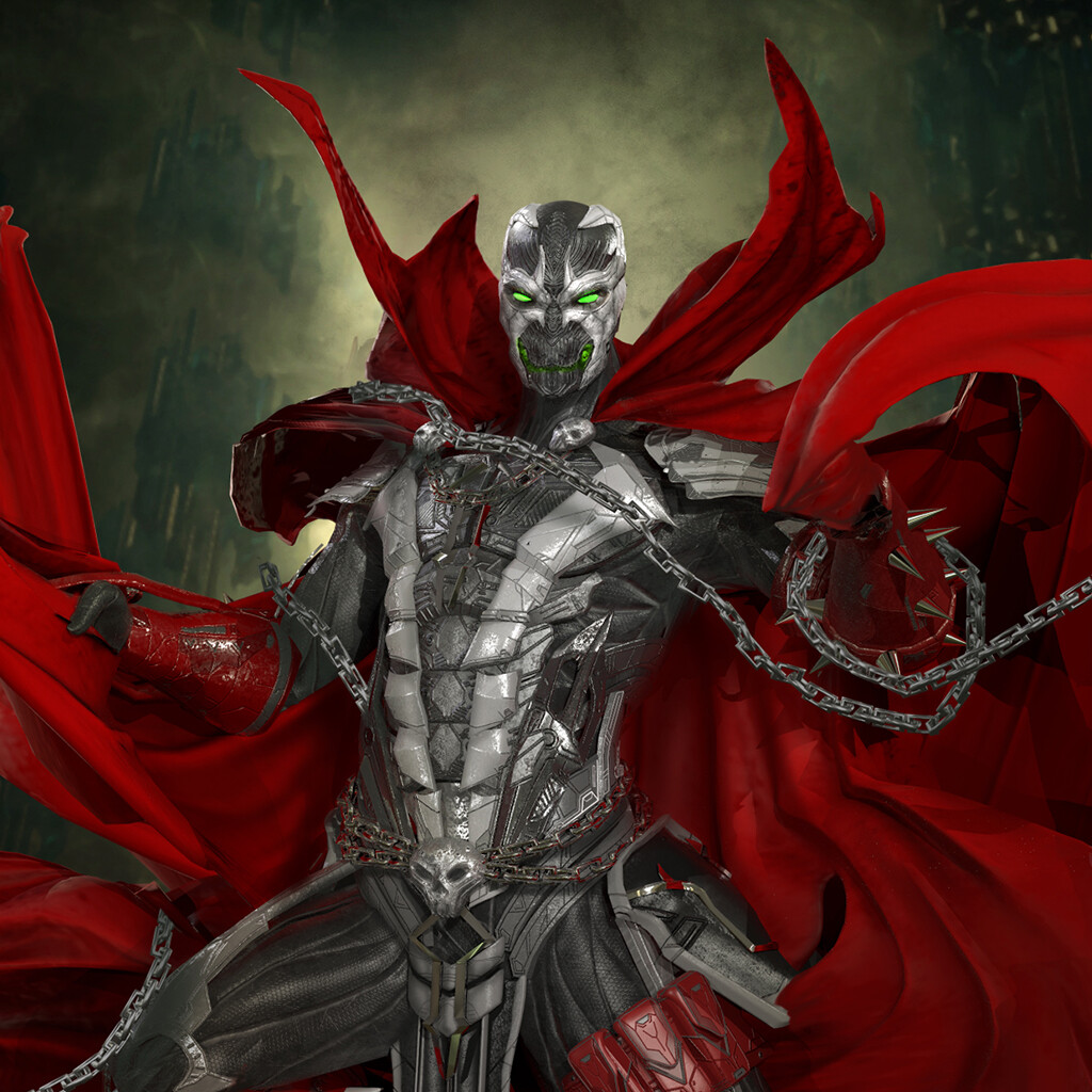ArtStation - Mortal Kombat Spawn 3D Fanarts