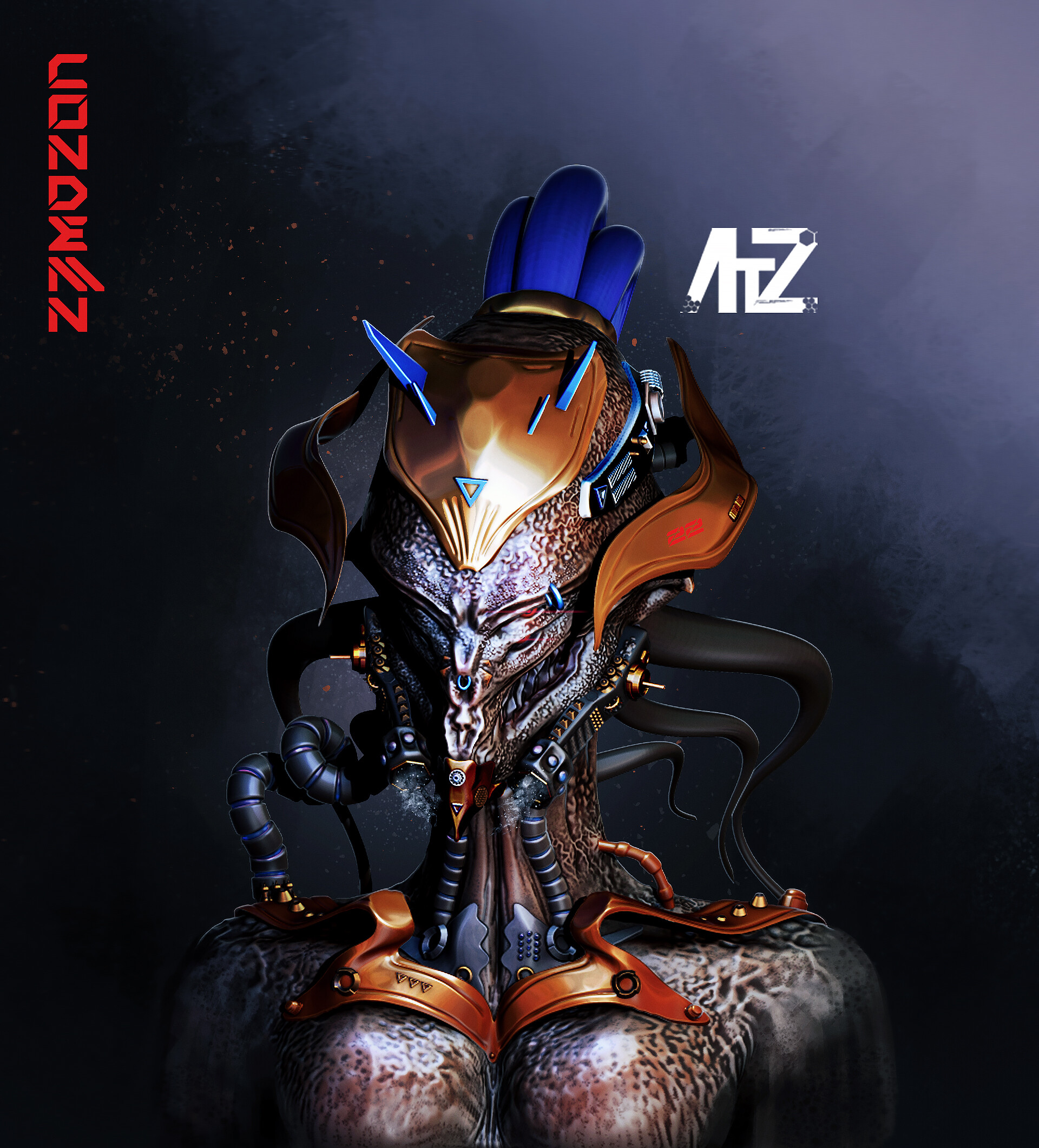 ArtStation Cybergoth Personal Project