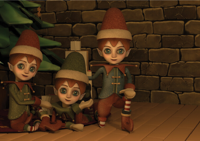 ArtStation - Elf Doll Trio