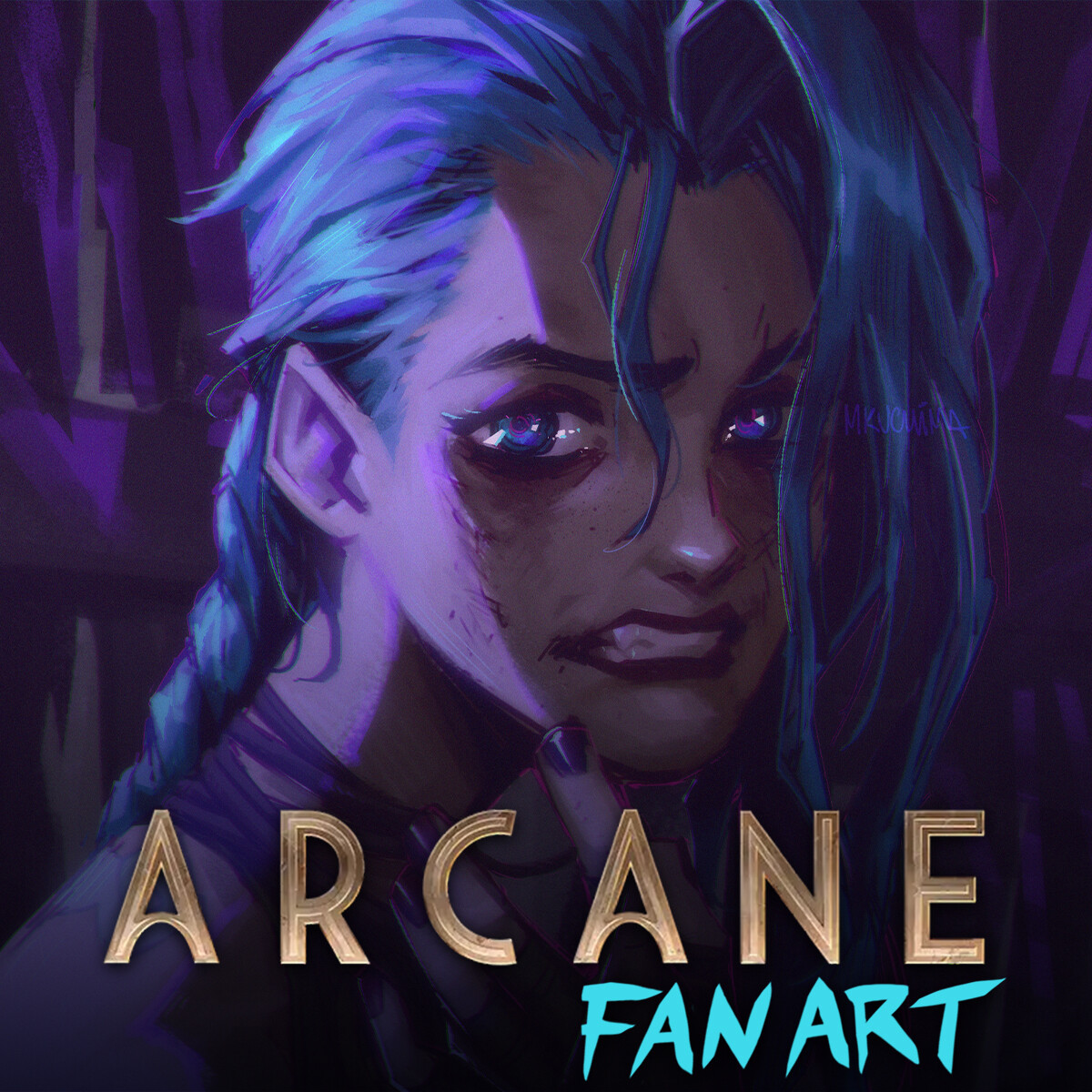 ArtStation - Arcane Jinx Fan Art