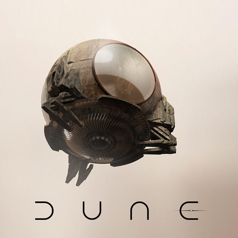 ArtStation - DUNE Spotter aircraft