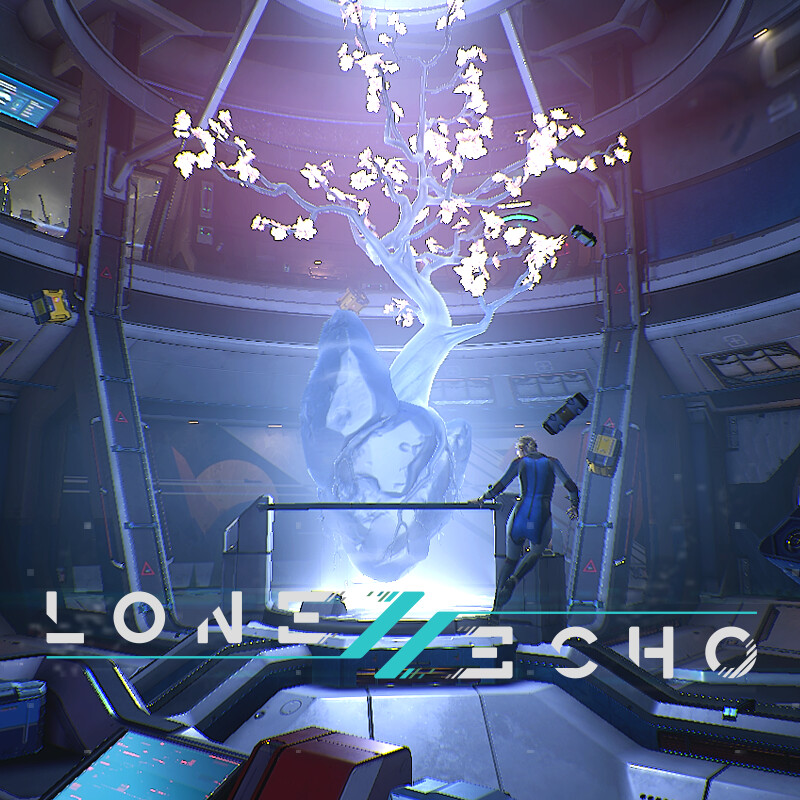 ArtStation - Lone Echo 2 - Spaceport Commons