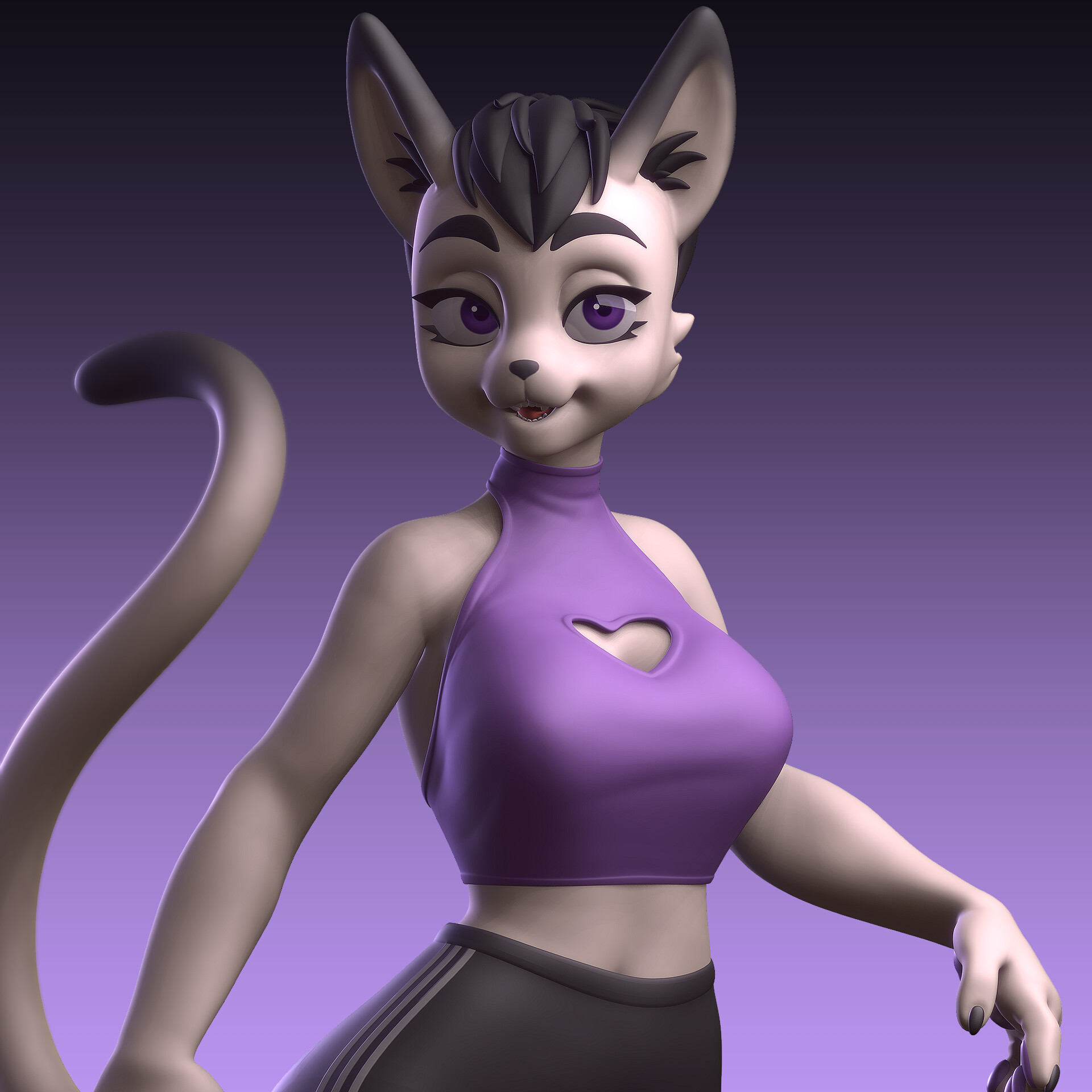 Artstation Cat Lady 4308