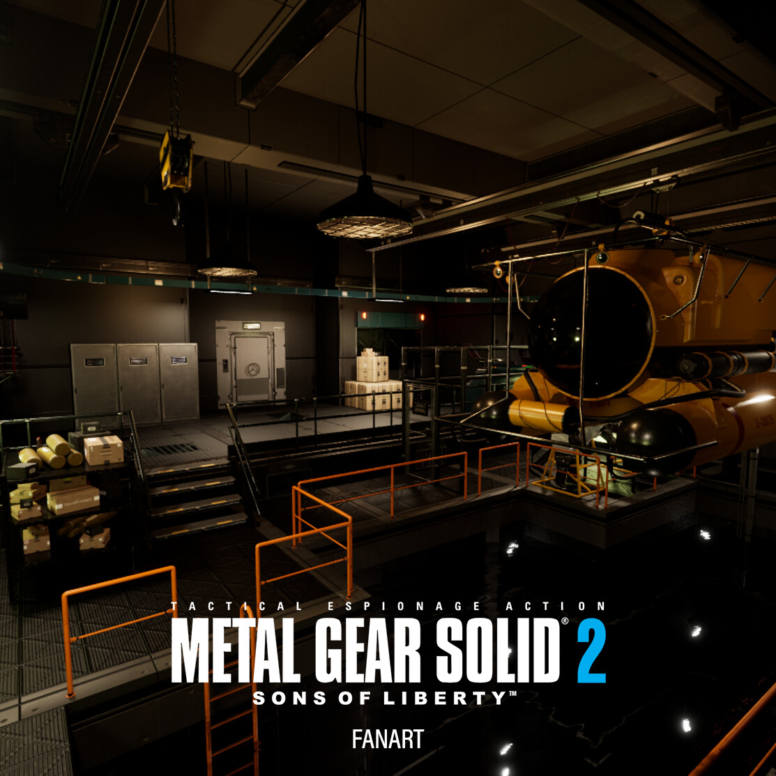 Steam Community :: Screenshot :: The Document of Metal Gear Solid 2: Arsenal  Gear interior