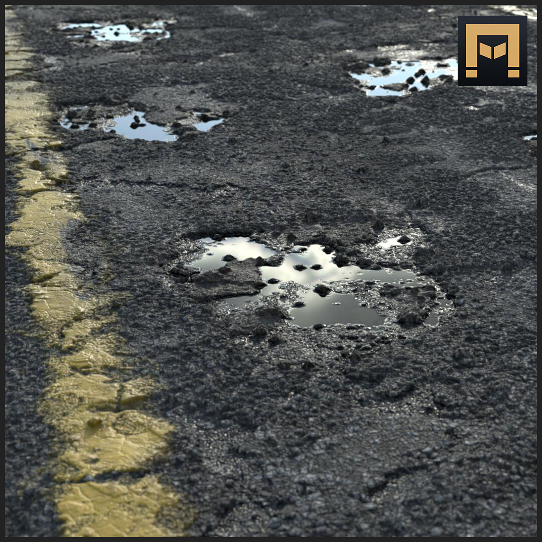 ArtStation Asphalt Substance Series