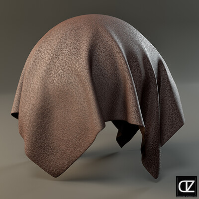 PBR - BROWN LEATHER  - 4K MATERIAL