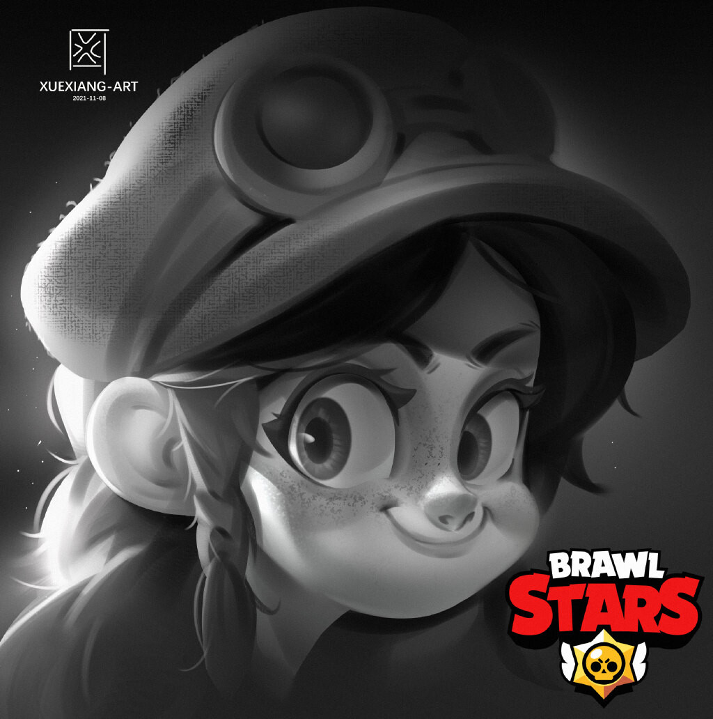 Artstation Brawl Stars Fan Art Portrait 