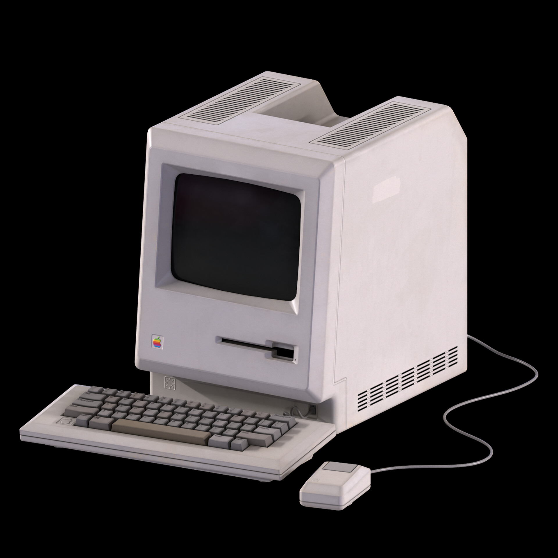 ArtStation - Mac Computer 1984