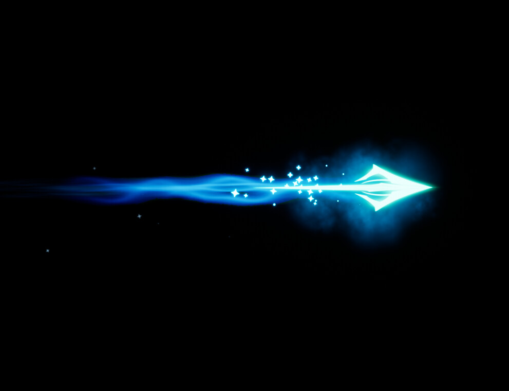 ArtStation Ice Arrow VFX Ferdinando Fracasso Ferdinando Fracasso Icearrow