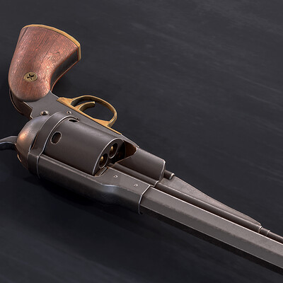 Remington 1858 Revolver (Realtime)