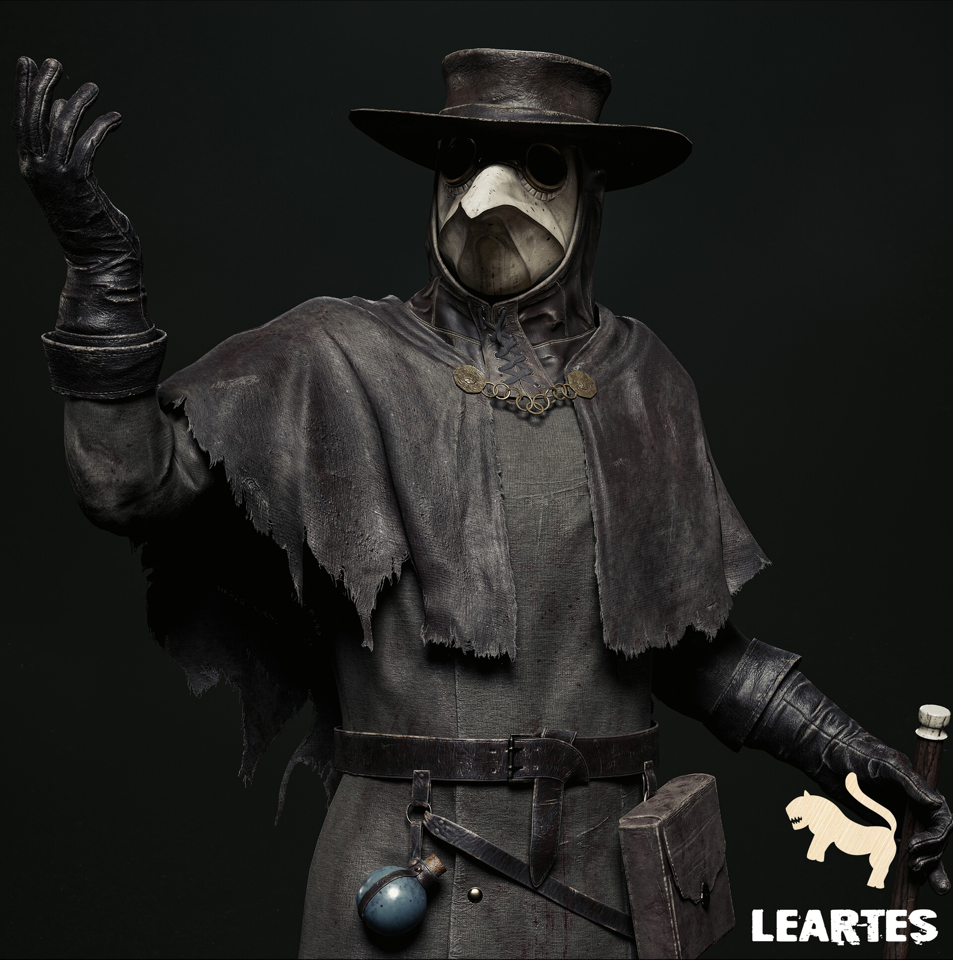 ArtStation - Plague Doctor NPC