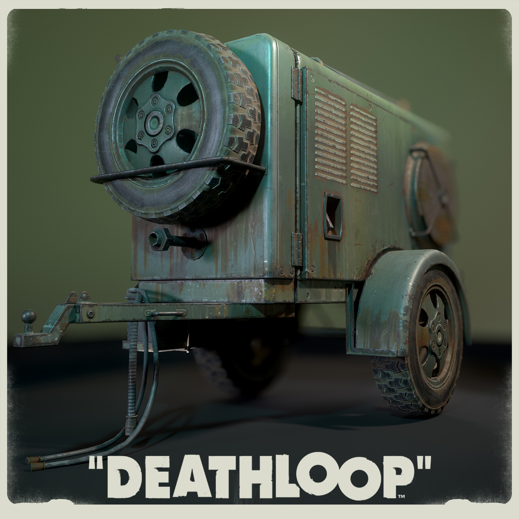 ArtStation - DEATHLOOP - Vintage tape recorder 2