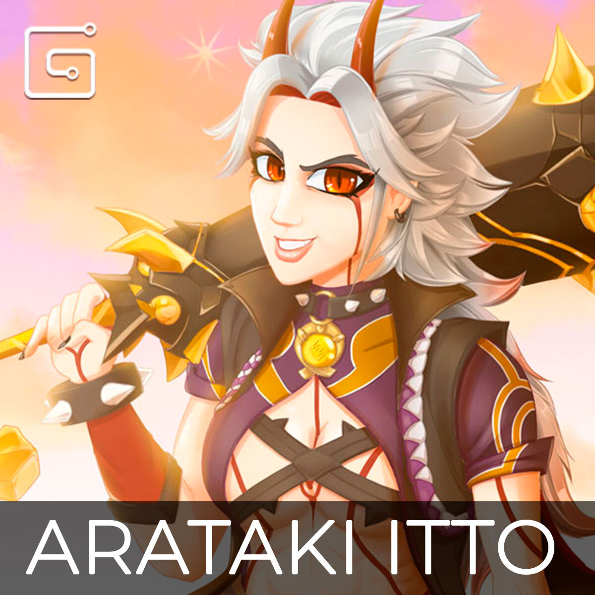 ArtStation - Arataki Itto - Genshin Impact
