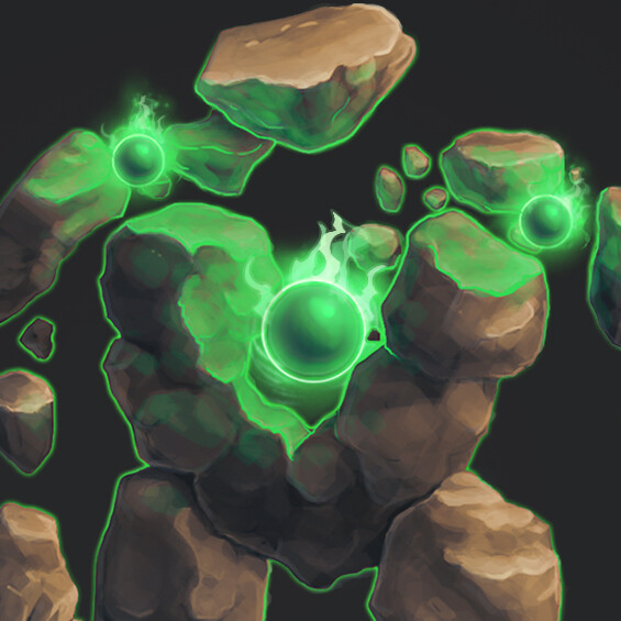 ArtStation Giant Rock Elemental