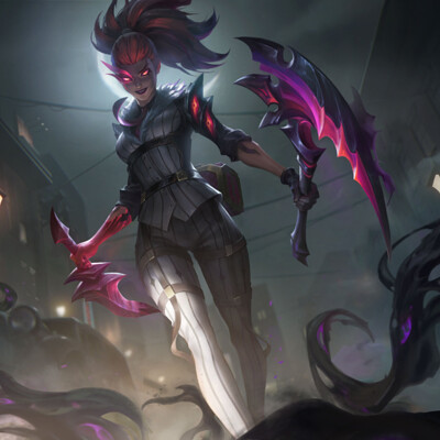 Animated Coven Evelynn w/music LoL 4k League of Legends Wallpaper Engine on  Make a GIF