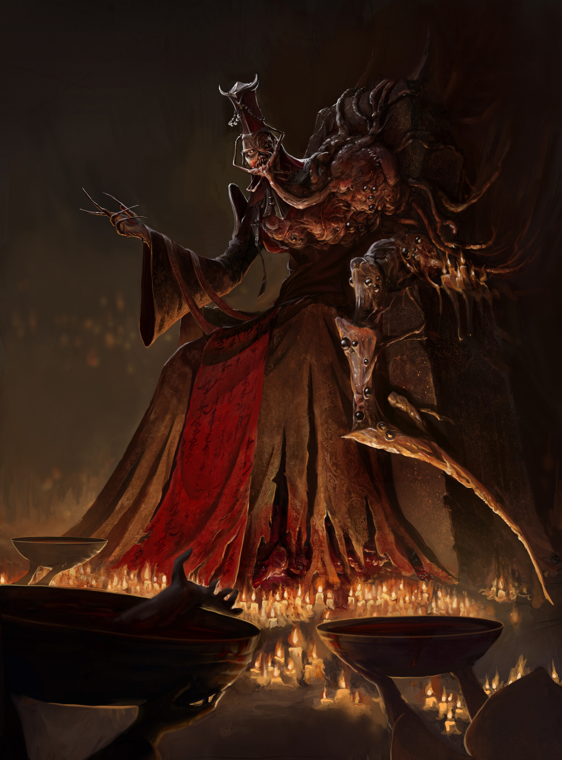 Fan No Hitori Parasite Queen ArtStation - The Parasite Queen