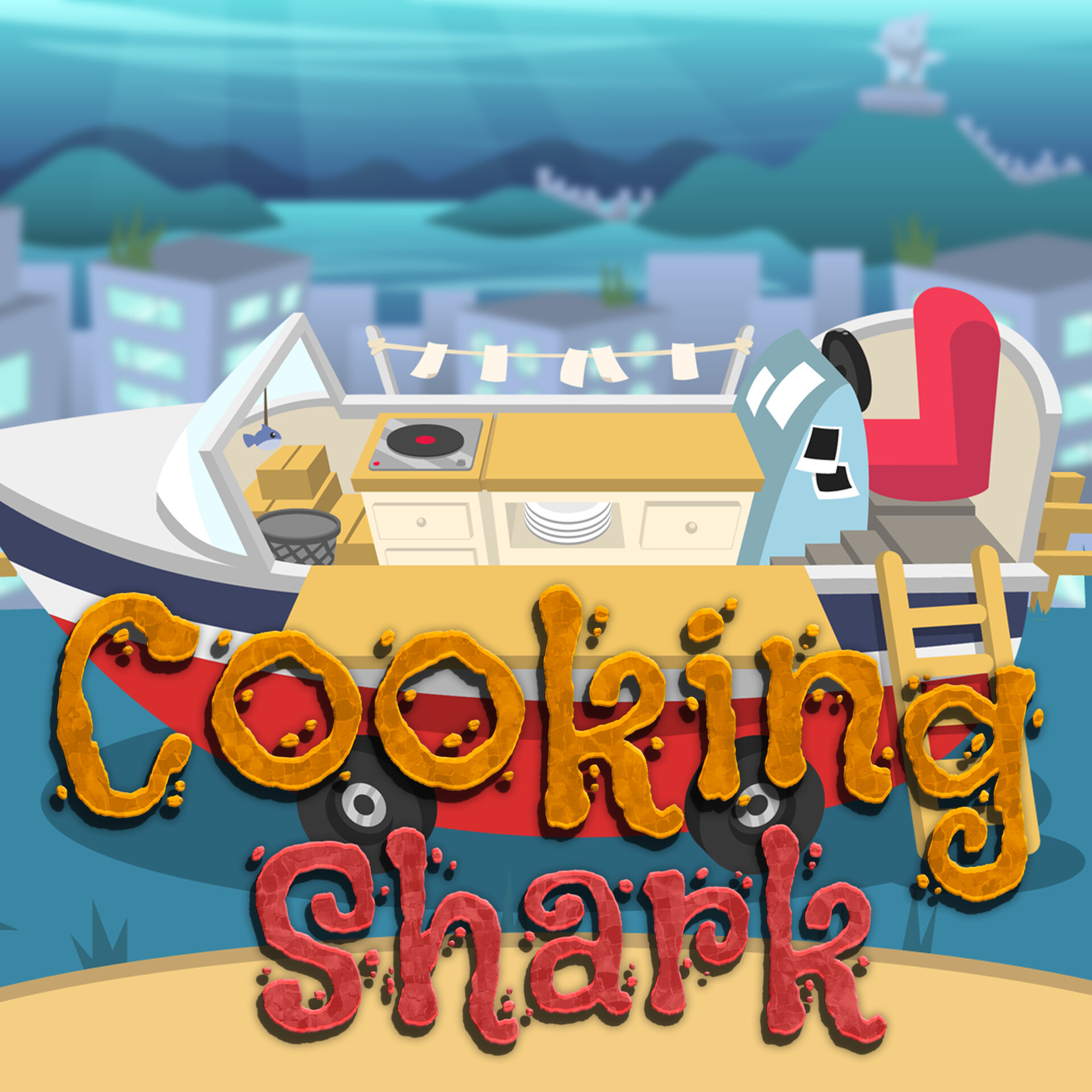 ArtStation COOKING SHARK Stage 1 Mar De Janeiro   Fabricio Amorim Fabricio Amorim Cooking Shark Map 