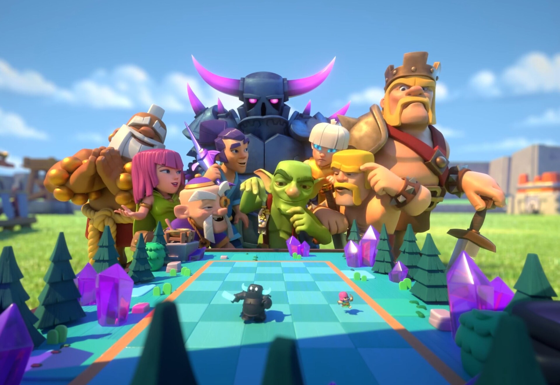 ArtStation - SUPERCELL - Clash Quest Mini Cinematic