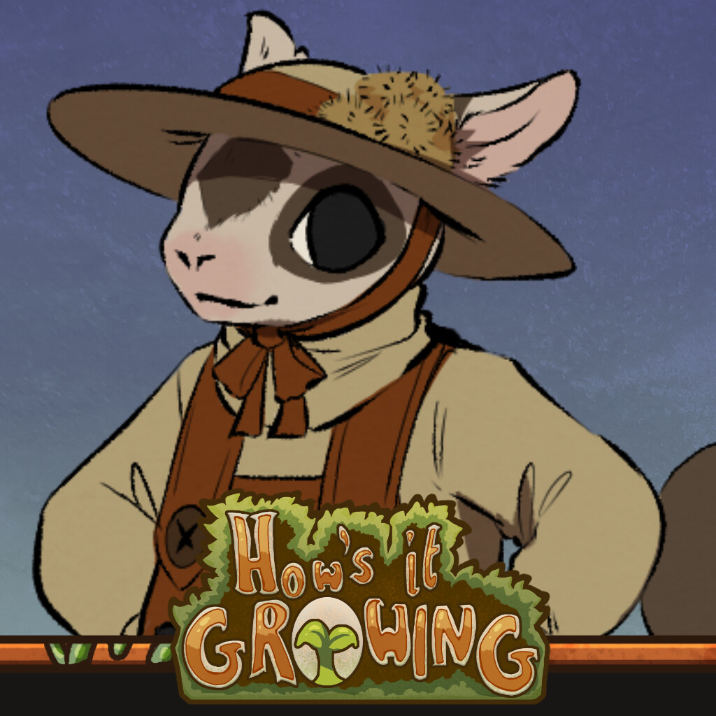 ArtStation - How's It Growing - Wattle the Sugar Glider