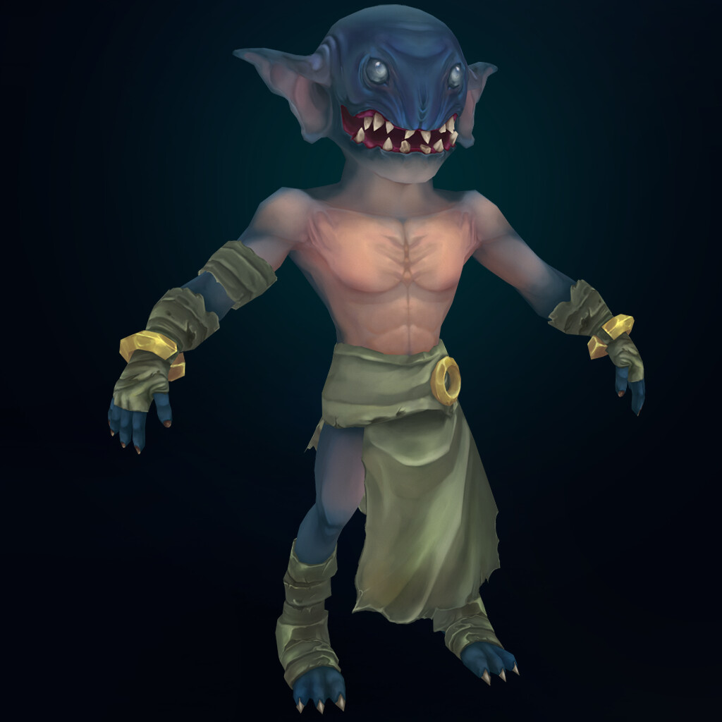 ArtStation - Cave Goblin